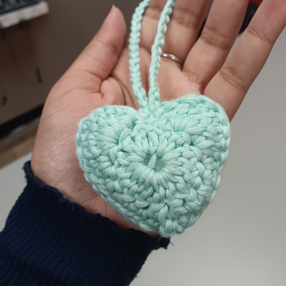 Handcrafted Heart Charm for bags - Picture 1 of 3